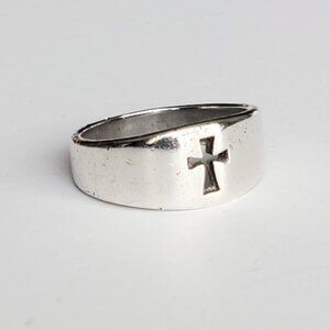 James Avery Sterling Silver Crosslet Ring 7.5